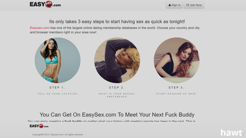 Easysex screenshot